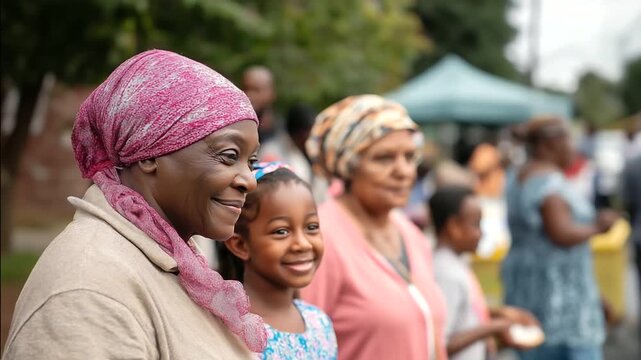 Community block party for heritage month, festive gatherings in neighborhood events, joyful moments in cultural unity, celebration vibes with tradition, event highlights in heritag