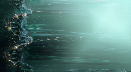 Fern prothallium, plant cells, under the microscope