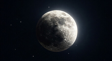 Obraz premium moon and stars