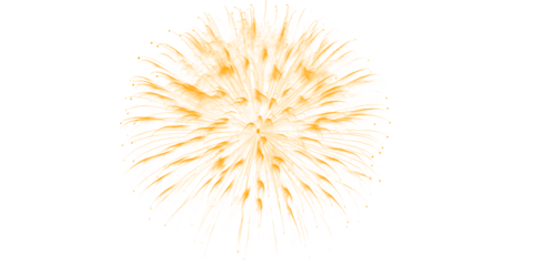 Golden firework texture, thin stroke lines. Isolated png illustration, transparent background. Design for overlay, montage, texture. Happy new year concept.	