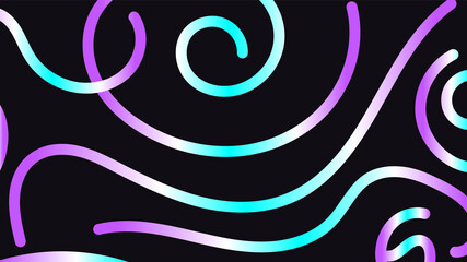 “Colorful Abstract Wave Pattern – Modern Geometric Vector Design with Fun Swirls, Fluid Lines, and Doodle Shapes for Children Background”
