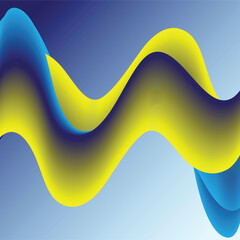 Light blue and yellow abstract background.