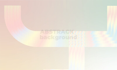 Abstract gradient design with pastel colors and geometric shapes for creative backgrounds and visual elements