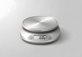 Digital scale showing zero grams for measurement