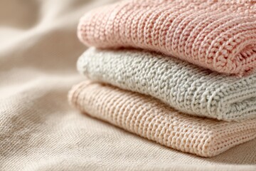 warm knitted jumper for little baby