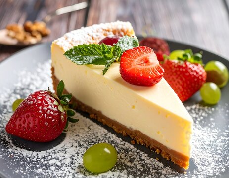 Delicious cheesecake slice with berries (1)