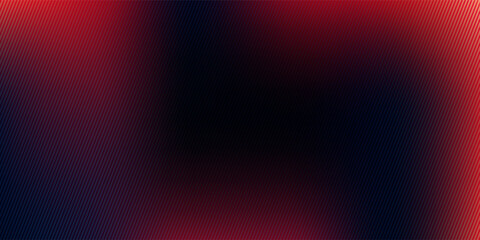 Trendy fuchsia gradient with ribbed fractal glass texture. Abstract fractal glass effect. Futuristic distortion. Ribbed glass blur template. Vector illustration for your design