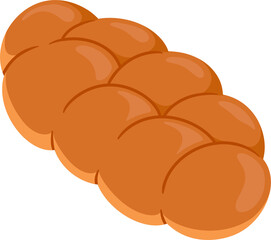 illustration challah