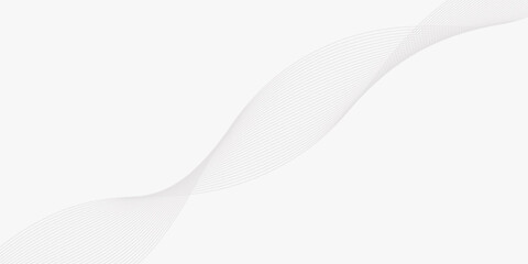 Abstract technology wave lines, frequency sound, data science, business wave line background. Abstract modern; light; white; grey; graphic;