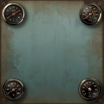 Industrial Gauge Panel