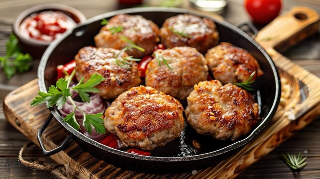 Denmark's Beloved Pan-Fried Meatballs, a Staple of Hearty Home Cooking