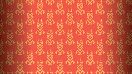 Tribal textile motifs pattern design