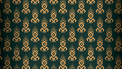 Tribal textile motifs pattern design