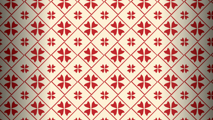 Tribal textile motifs pattern design