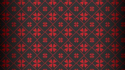 Tribal textile motifs pattern design