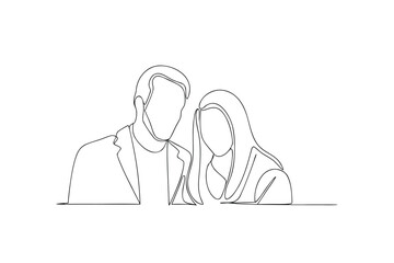 Couple Leaning Together Intimate Pose woman love