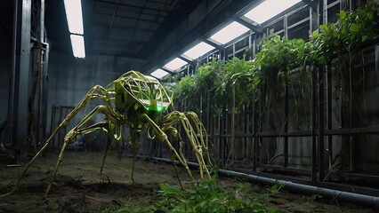 old abandoned factory