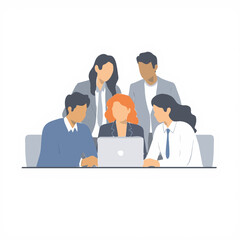 business people in office