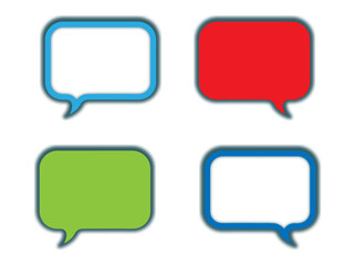 Group Chat Bubbles Icon for Social Media, Communication and Messaging UI – PNG