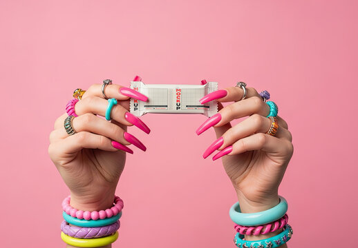 Packaging Mockup Hold by Kitsch Hands