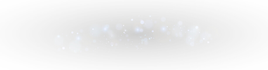 Obraz premium Twinkling dust PNG magical festive trail.