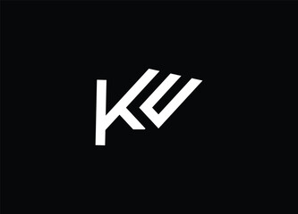  KW Initial Letter Logo, Sharp Modern KE Monogram for Stylish Brand Identity