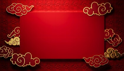 Chinese New Year red background