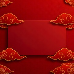 Chinese New Year red background
