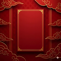 Chinese New Year red background