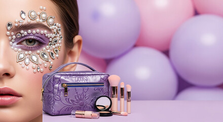 Beauty compositions. Defined and powerful. Premium makeup collections. A stunning beauty narrative. Glittering eyes and full lips. The best beauty investments. A look of pure artistry.