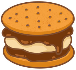 hamburger on a white background
