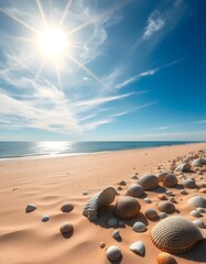Family on the beach