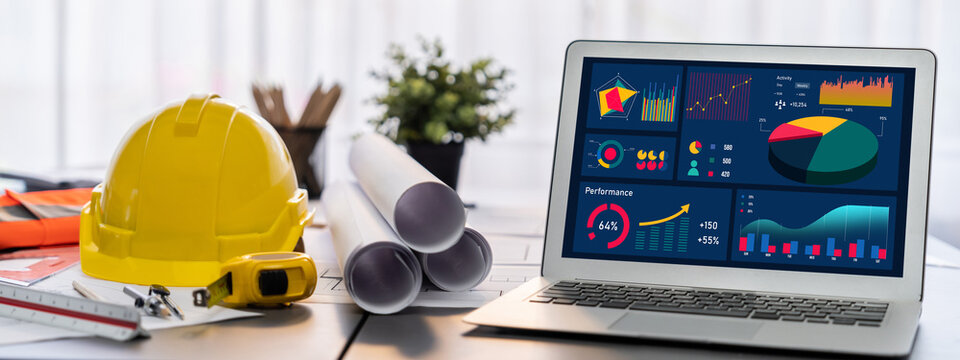 Business data dashboard provide brisk business intelligence analytic for marketing strategy planning