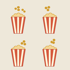 Popcorn snack pattern