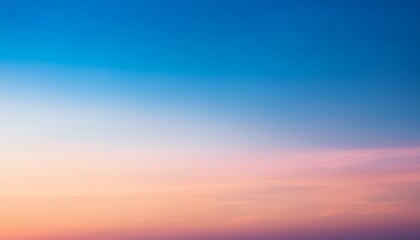 Obraz premium colors blend smoothly an abstract of gradient sky with softness