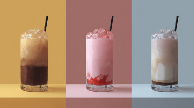 Various Caf&eacute; Drinks