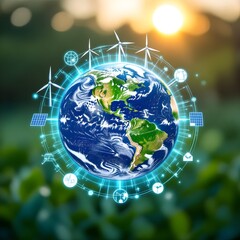 Hydroelectric Power &ndash; Energy from Nature Poster