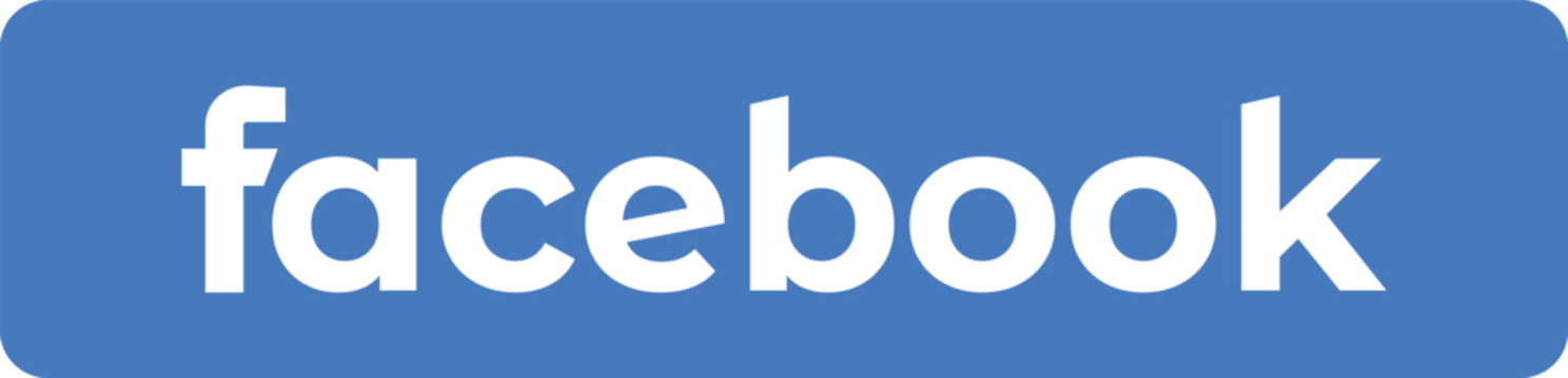 facebook logo icon set. Social Media Network symbol. Facebook icon collection