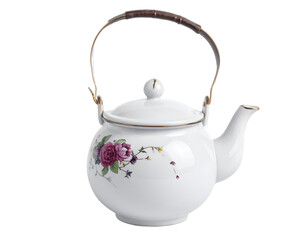 Teapot isolated on transparent background