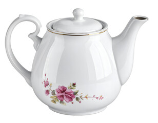 Teapot isolated on transparent background
