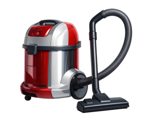 Vacuum cleaner isolated on transparent background