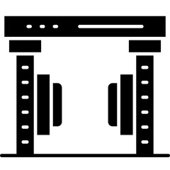 Obraz premium Metal Detector Icon Vector Element