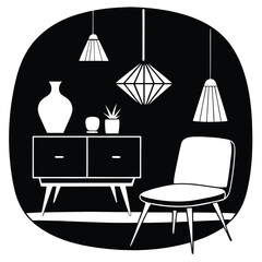 mid century modern decor