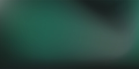 Abstract background Soft green light on dark black color template. good nice soft color modern