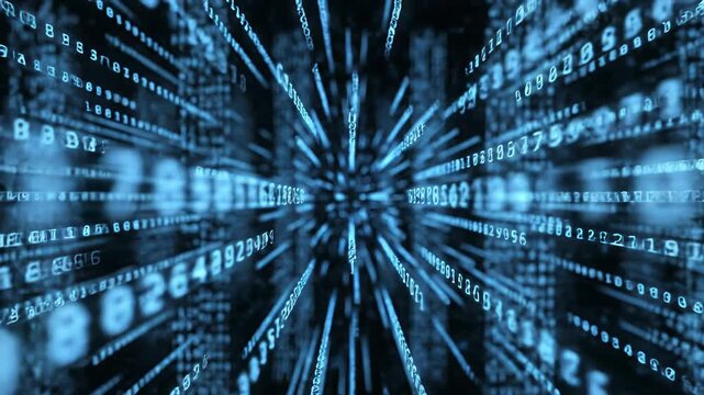 Hexadecimal code visual representation of big data and coding innovation, showcasing trust, reliability, and professionalism in software solutions, cybersecurity initiatives.