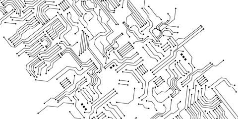 Abstract technology circuit background. 