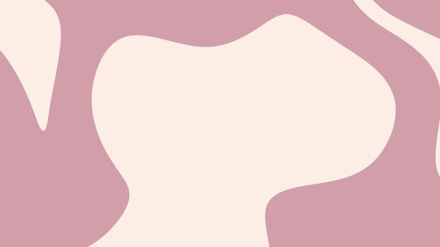 Abstract pastel pink and cream blob animation background. Ideal for intros, titles, overlays, branding, presentations, web, and social posts. Seamless loop, modern, minimal.