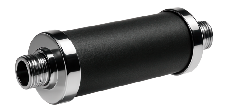 Under-sink granular activated carbon water filter.