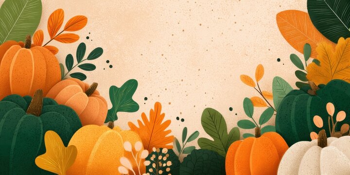 Thanksgiving holiday promotion template modern minimalist digital sale banner