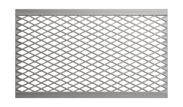 Expanded metal lath serves as a base for stucco in exterior wall systems.